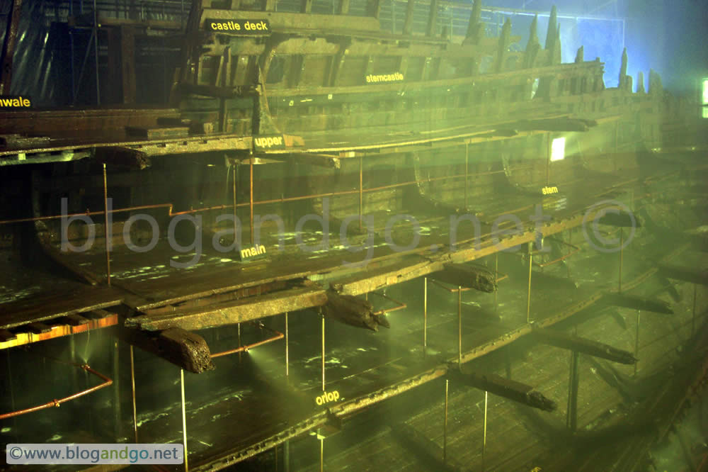 Mary Rose - Along the aft section